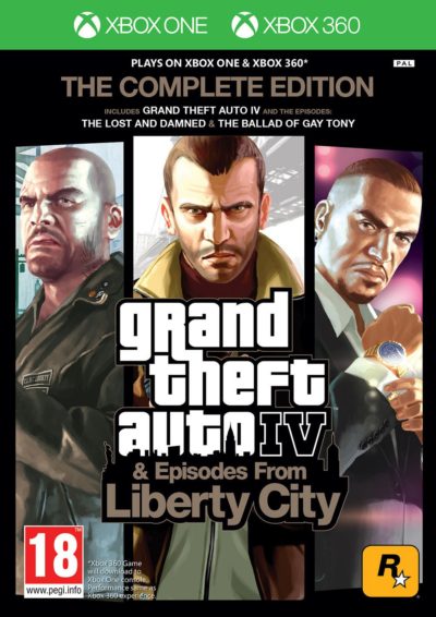 Grand Theft Auto IV Complete Edition Xbox 360 Xbox One Game